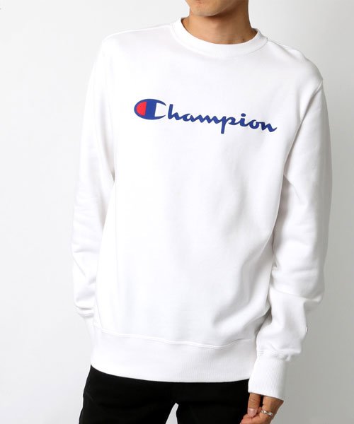 MARUKAWA(マルカワ)/【至極の逸品】【Champion】チャンピオン ロゴ 裏毛 トレーナー/ホワイト