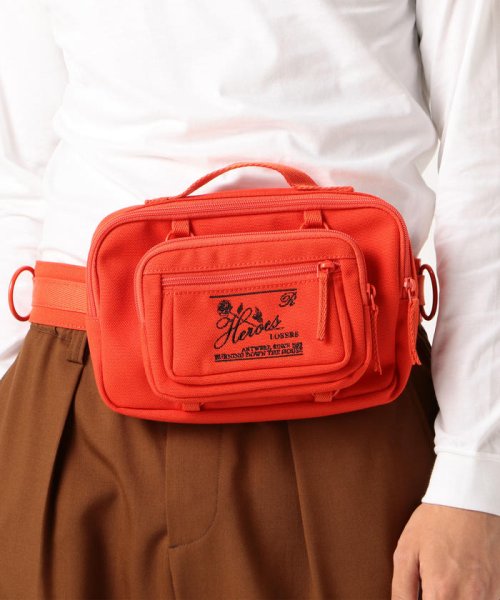 TOMORROWLAND GOODS(TOMORROWLAND GOODS)/RAF SIMONS×EASTPAK RS Waistbag Loop ポリエステルキャンバス ウエストバッグ/27オレンジ