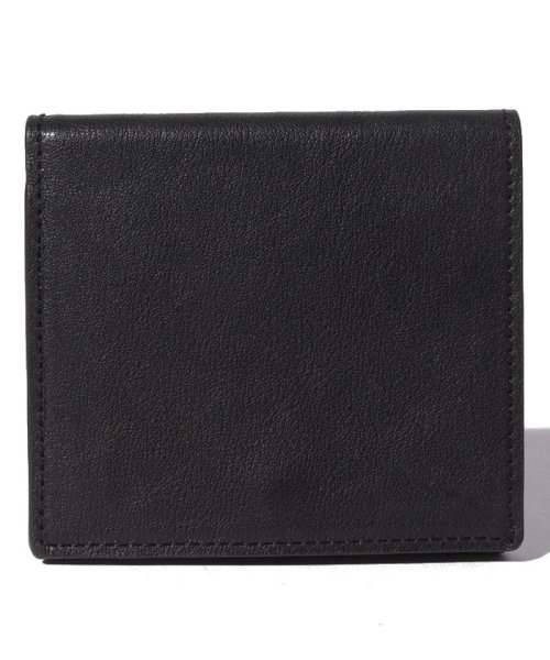 PATRICK STEPHAN(パトリックステファン)/Leather wallet 'compact'/ブラック