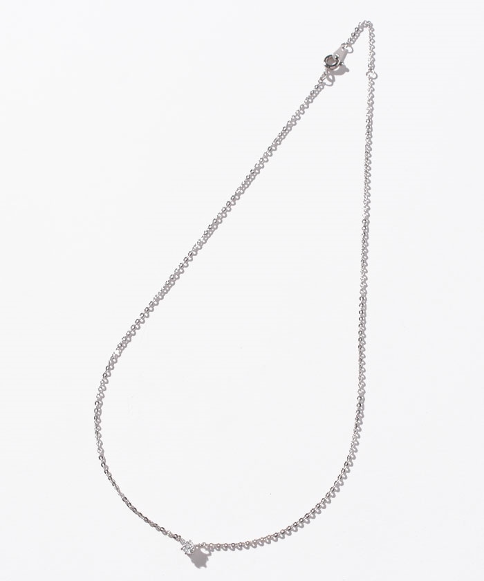 シルバー キュービックジルコニア ネックレスの人気商品・通販・価格 