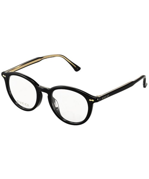 GUCCI(グッチ)/GUCCI メガネ 0192OA  アジアンフィット  ラウンド/オーバル/BLACK