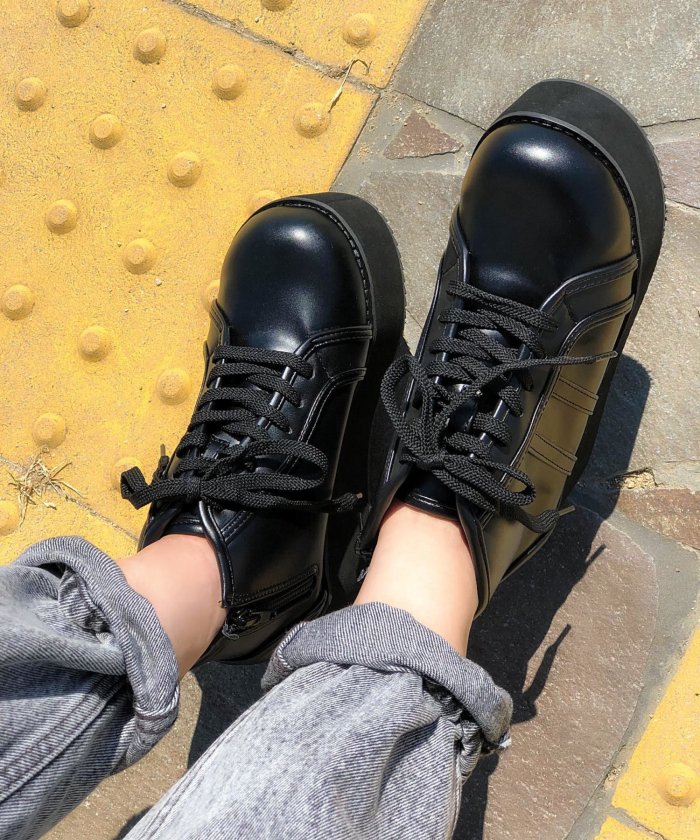 セール 厚底レースアップシューズ シュガーシュガー Sugar Sugar Magaseek