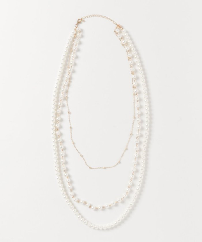 ネックレス ペンダント パール 3連 ロングネックレスの人気商品 通販 価格比較 価格 Com