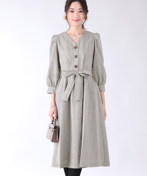 セール パフ袖ギンガムチェック柄リボン付きワンピース ブルーイースト Blueeast Magaseek セール パフ袖ギンガムチェック柄リボン付きワンピース ブルーイースト Blueeast Magaseek