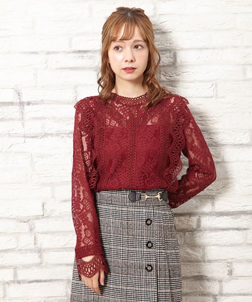 セール Newレーストップス長袖 イング Ingni Magaseek