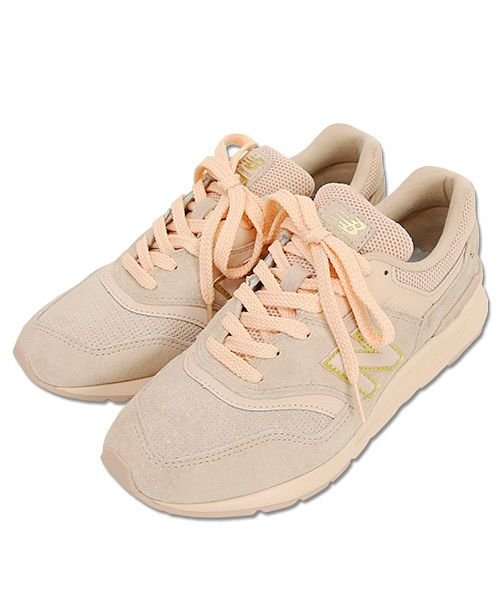 and it_(アンドイット)/ニューバランス newbalance CW997H スニーカーレディース 春夏秋冬 シューズ スニーカー 靴 グレー ピンク 可愛い カジュアル ローカット N/ピンク