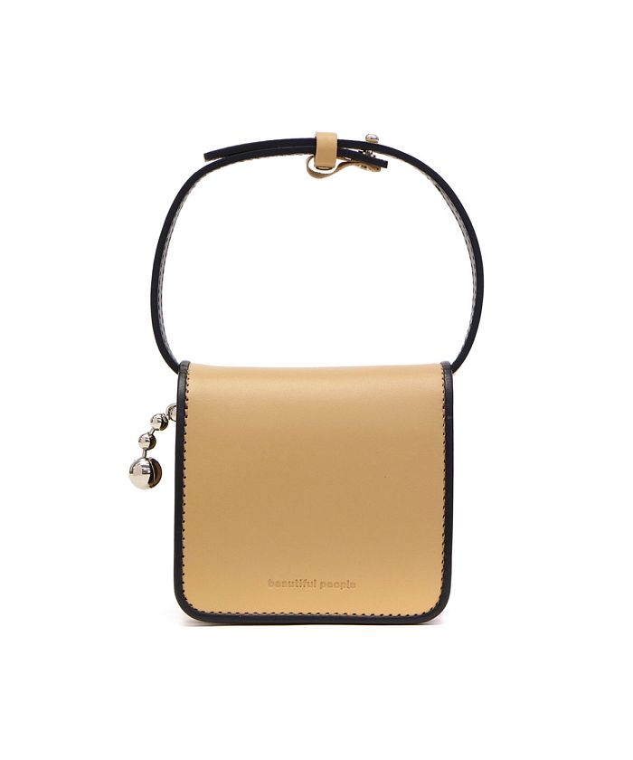 ビューティフルピープル 財布 beautiful people 二つ折り財布 combi color ball chain compact wallet 日本