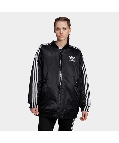 アディダス ロング ボンバー ジャケット Adidas Adidas Magaseek