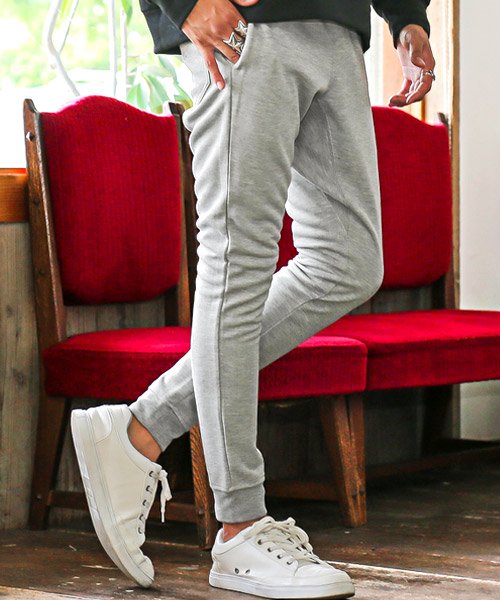 セール 15 Off ポンチスリムジョガーパンツ ジョガーパンツ メンズ ポンチ スリム 無地 ラグスタイル Luxstyle Magaseek