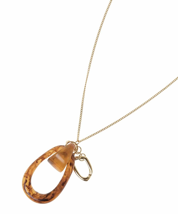 人気の福袋 新品本物 大珠 本鼈甲のネックレス ネックレス