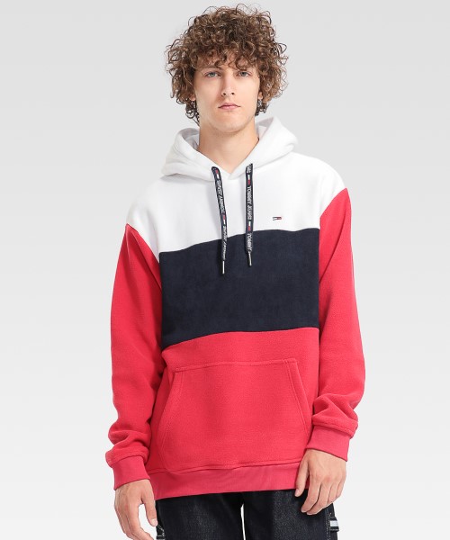 TOMMY JEANS フリースパーカー - 通販 - parquedacidadevdc.com.br
