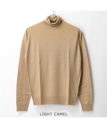 JOHN SMEDLEY(ジョンスメドレー)/ORTA オルタ ITALIAN FIT メリノウール タートルネック ニット セーター カラー6色 メンズ/LIGHT-CAMEL