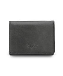 UNGRID bag(アングリッド　バッグ)/イタリア製牛革三つ折りミニ財布/GRY