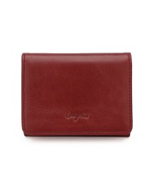 UNGRID bag(アングリッド　バッグ)/イタリア製牛革三つ折りミニ財布/RED