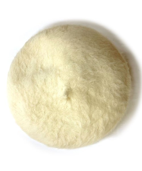 ベレー帽 ファー アンゴラ ファー ベレー帽 レディース ニット