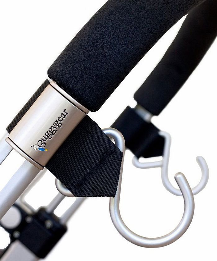 セール Buggygear バギーギア ブティック バギーフック ベビーカー用フック 2個セット ブラックｘプラチナ バギーギア Buggygear Magaseek