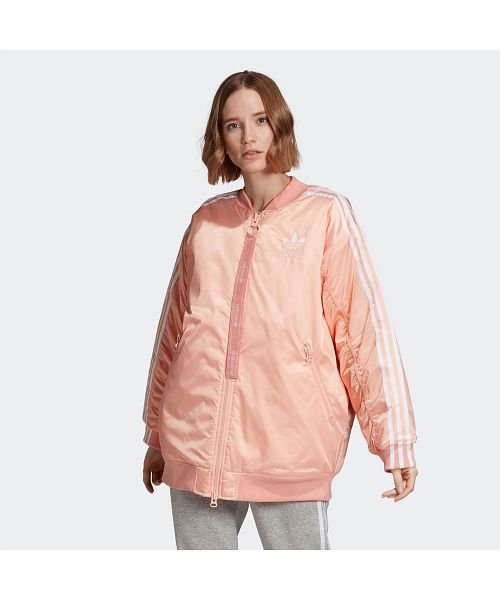 アディダス ロング ボンバー ジャケット Adidas Adidas Magaseek
