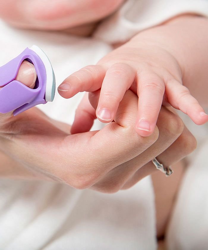 セール Babynails ベビーネイルズ 装着式ベビー爪やすり The Thumble 生後6ヶ月 ベビーネイルズ Babynails Magaseek