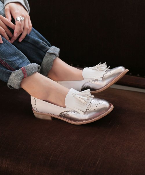 タッセルローファー オシャレウォーカー Osharewalker Magaseek