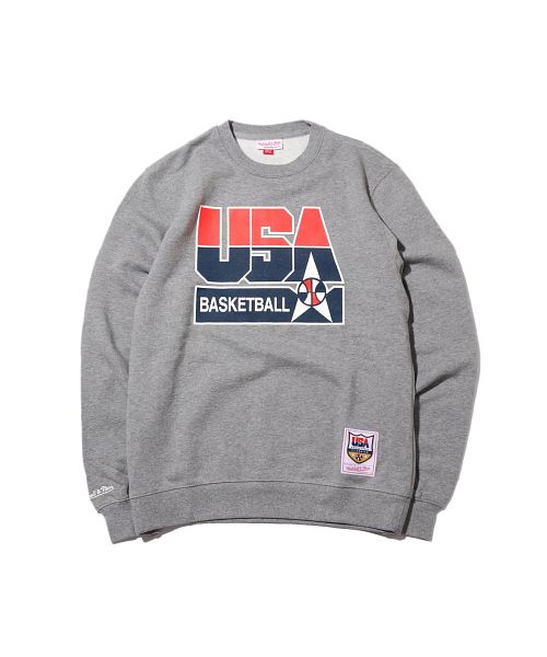 ミッチェルアンドネス '92 TEAM USA ロゴ クルーネック