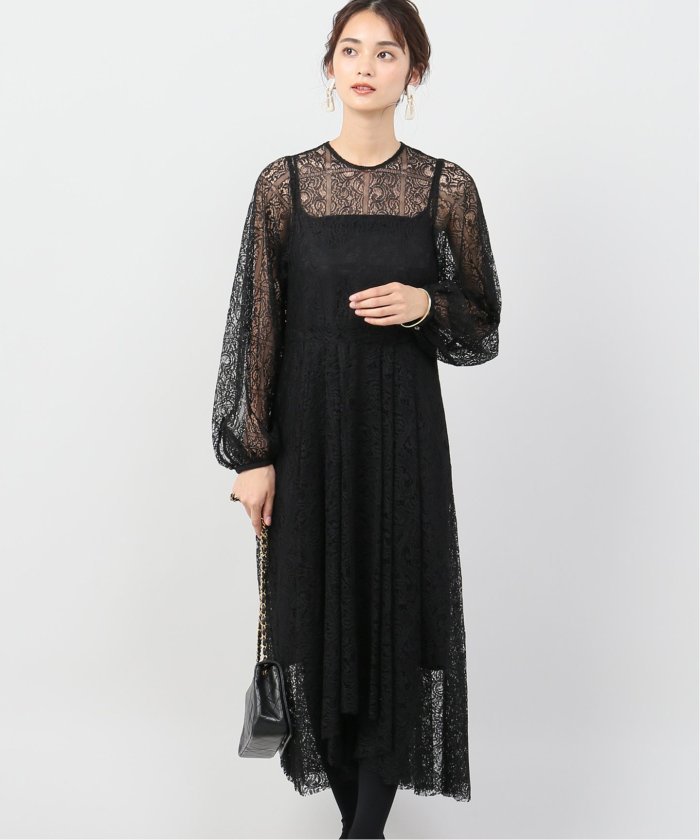 セール Room No8 ルームエイト Square レースフレアドレス