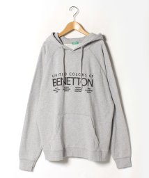 BENETTON (mens)(ベネトン（メンズ）)/クラシックロゴパーカー/グレー