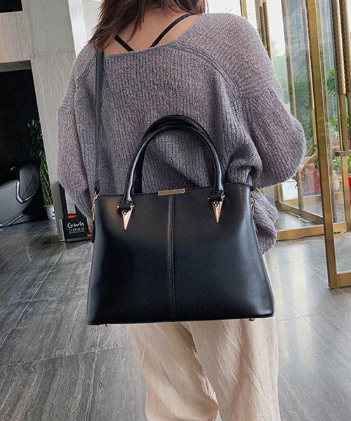 トートバッグ 横 ショルダーバッグ レディース 斜めがけ 大人 ビジネスバッグ 2way 即納 ミニミニストア Miniministore Magaseek