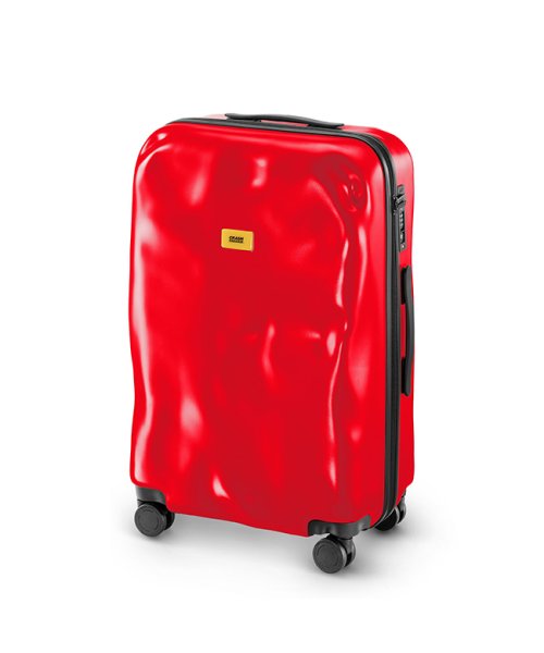 CRASH BAGGAGE(クラッシュバゲージ)/クラッシュバゲージ スーツケース Mサイズ 65L 軽量 デコボコ CRASH BAGGAGE cb162/レッド系2