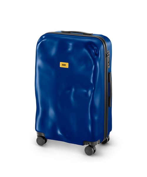 CRASH BAGGAGE(クラッシュバゲージ)/クラッシュバゲージ スーツケース Mサイズ 65L 軽量 デコボコ CRASH BAGGAGE cb162/ブルー系1