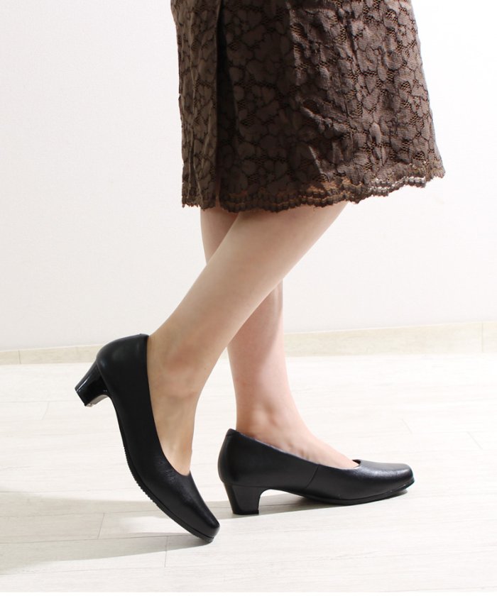 セール 9 Off 本革リクルートパンプス 選べる5タイプ 幅広 3e 4e Eee Eeee フォーマルパンプス リアルレザー 牛革 ソフト 就活 面接 仕事 靴 ストラップ ふ Lirio Blanco Lirio Blanco Magaseek