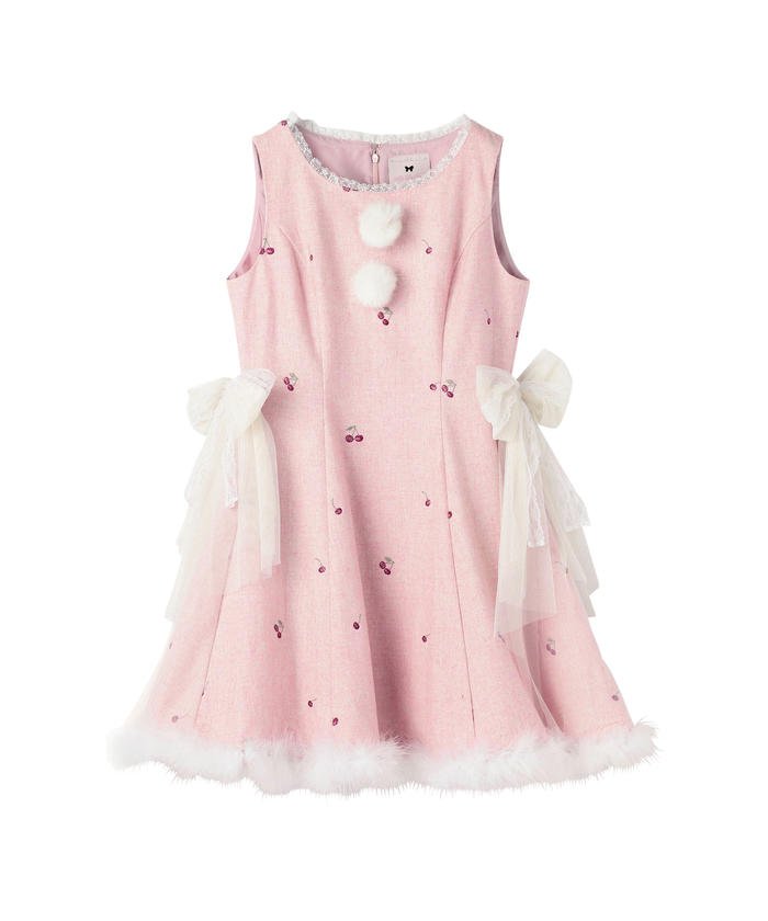 セール Myふわふわチェリーワンピース Mille Fille Closet ロディスポット Lodispotto Magaseek
