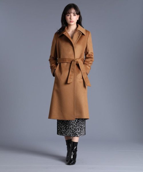 カシミヤラップコート 502718342 イネド Ined Magaseek