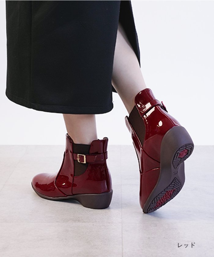 ショート エナメル レディースレインシューズ レインブーツの人気商品 通販 価格比較 価格 Com