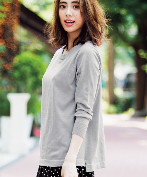 毛玉になりにくい もちもちニットプルオーバー ラナン Ranan Magaseek