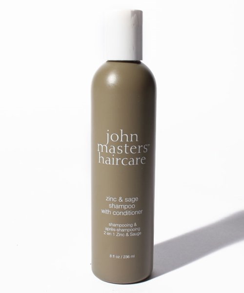 john masters organics(ジョンマスターオーガニック)/Zinc & Sage Shampoo with Conditioner 8 fl oz 236 ml HAIRCARE/メーカー指定色