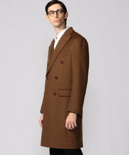 セール Super180 Sウールメルトン ダブルブレストチェスターフィールドコート Colombo Termo Tomorrowland Mens Tomorrowland Mens Magaseek