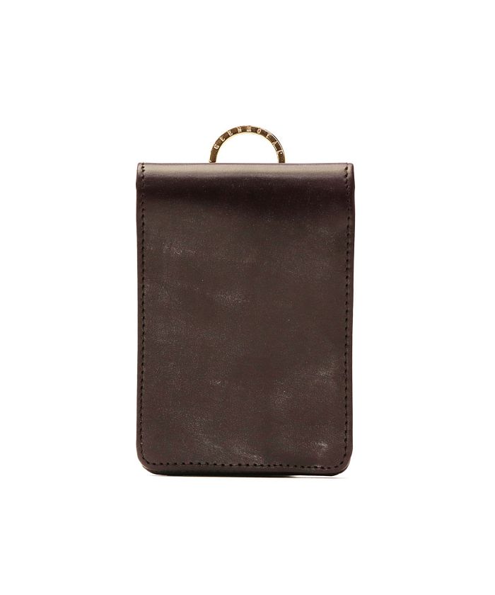 新品未使用 グレンロイヤル 革財布 レザー カード ブラウン グレンロイヤル カードケース GLENROYAL BRIDLE LEATHER COLLECTION