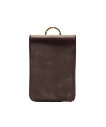 GLEN ROYAL(グレンロイヤル)/グレンロイヤル カードケース GLENROYAL BRIDLE LEATHER COLLECTION CARD CASE WITH RING 03－5924/ダークブラウン