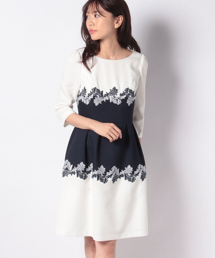セール 70 Off ブッチャー刺繍バイカラーop レッセ パッセ Laisse Passe Magaseek