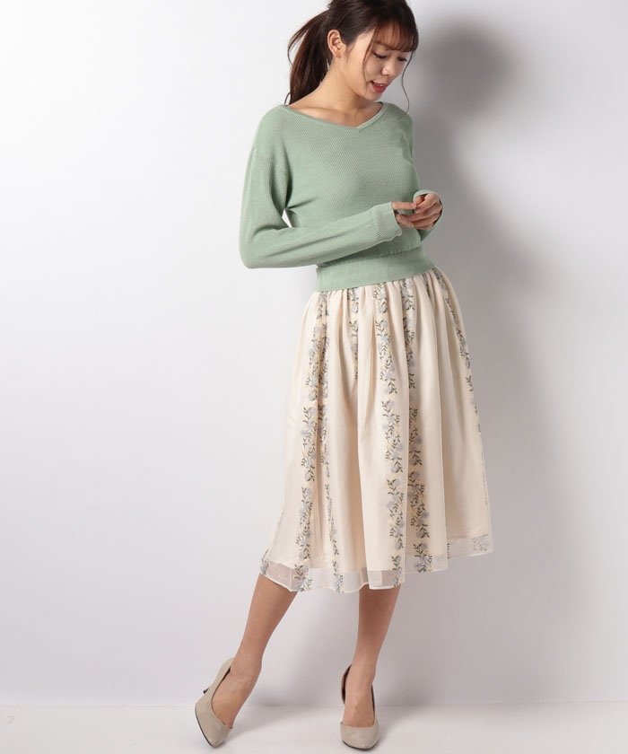 セール 70 Off 畦po フラワー刺繍op レッセ パッセ Laisse Passe Magaseek セール 70 Off 畦po フラワー刺繍op レッセ パッセ Laisse Passe Magaseek