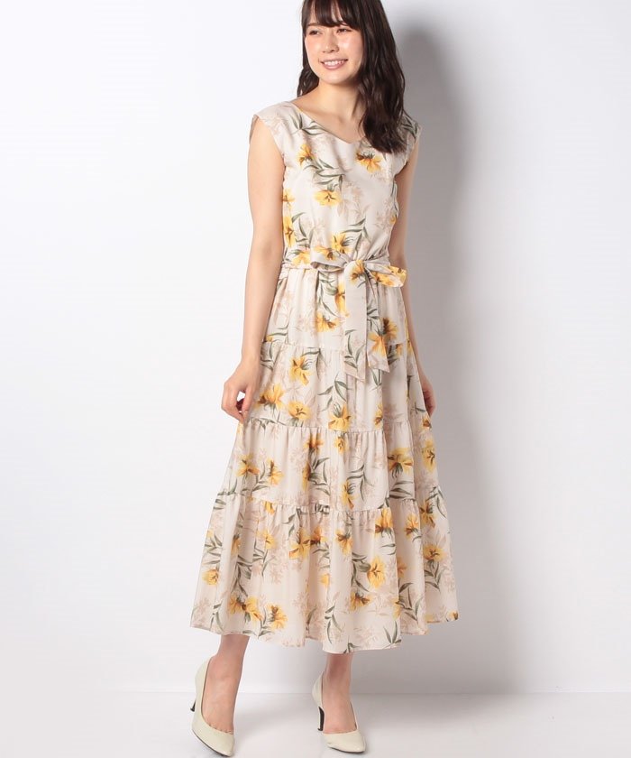 セール 70 Off ティアードフラワーop レッセ パッセ Laisse Passe Magaseek