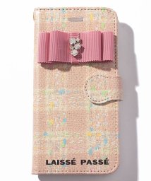 LAISSE PASSE(レッセ・パッセ)/Roomチェックiphone6ケース/ピンクベージュ