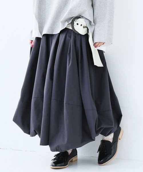 変形デザインシャーリングバルーンスカート オシャレウォーカー Osharewalker Magaseek