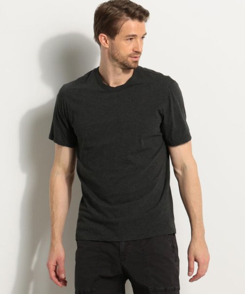 JAMES PERSE(JAMES PERSE)/リュクス ジャージークルーネックTシャツ MELJ3199/18ブラック系