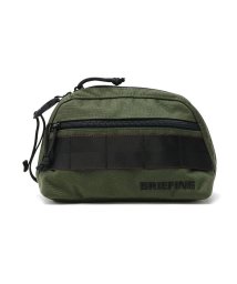 BRIEFING(ブリーフィング)/【日本正規品】ブリーフィング ゴルフ ポーチ BRIEFING GOLF B SERIES ROUND POUCH ラウンドポーチ 撥水 BG1732401/グリーン系1