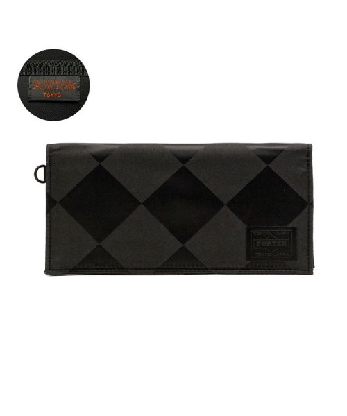 PORTER(ポーター)/ポーター ギリー ロングウォレット 886－16142 長財布 吉田カバン PORTER GHILLIE WALLET/ブラック系2