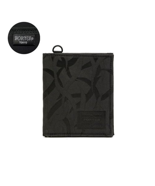 PORTER(ポーター)/ポーター ギリー ウォレット 886－16143 二つ折り財布 財布 吉田カバン PORTER GHILLIE 二つ折り WALLET/ブラック系3