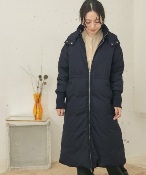 セール フード付きロングダウンコート アイテムズ アーバンリサーチ レディース Items Urbanresearch Magaseek