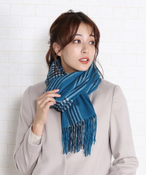 [Filomo]アラシャンカシミヤ100％大判マフラーストール 