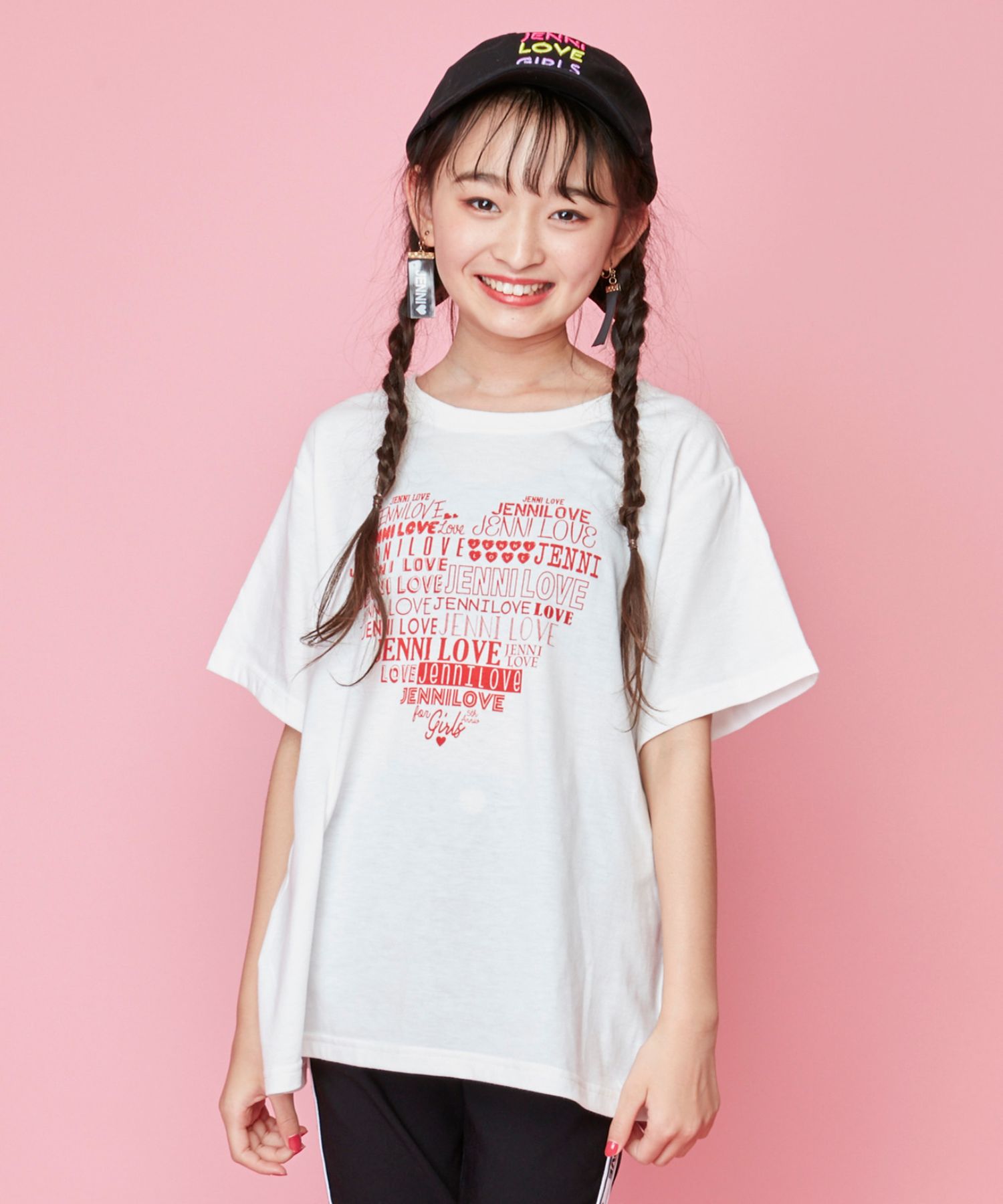 ハートロゴTシャツ(502746744) | ジェニィラブ(JENNI love) - MAGASEEK